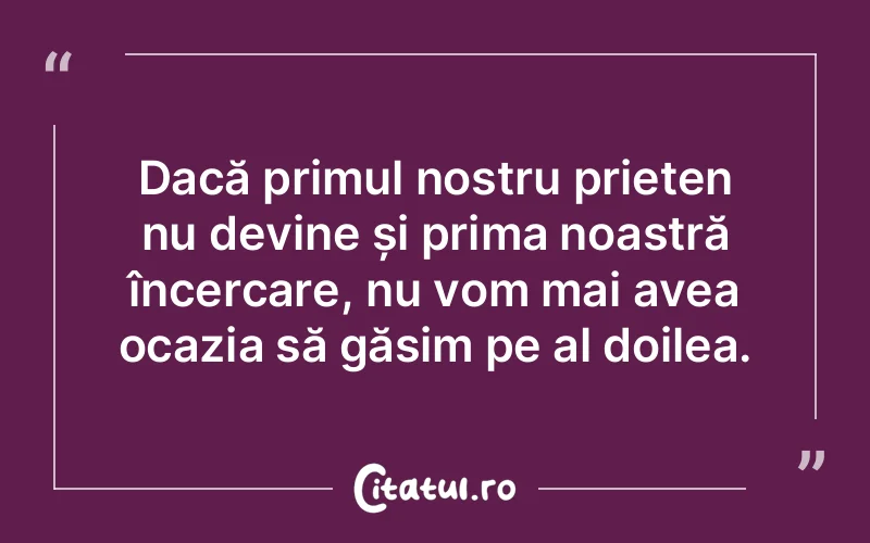 Citat Autor necunoscut - citate prietenie