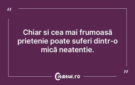 Prietenia sinceră este la fel de preți...