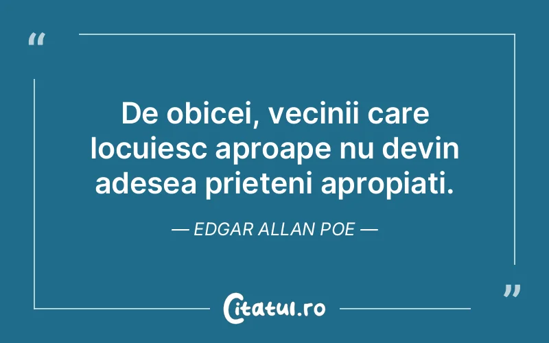 Citat Edgar Allan Poe - citate prietenie