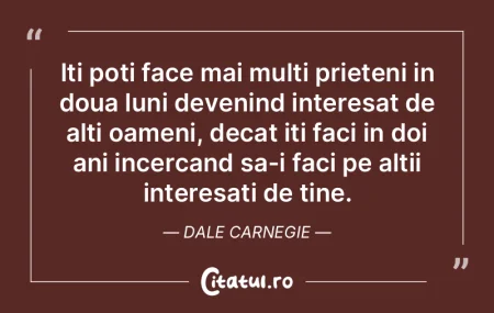 Iti poti face mai multi prieteni in doua...