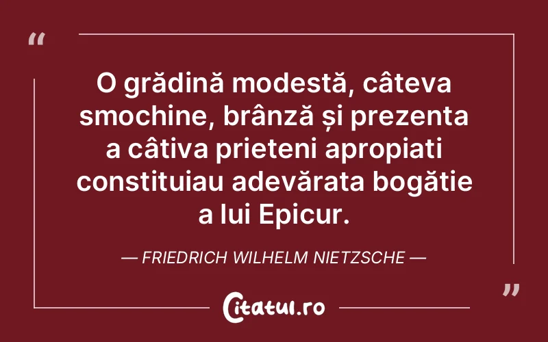 Citat Friedrich Wilhelm Nietzsche - citate prietenie