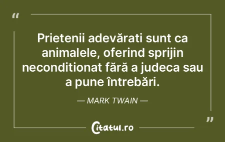 Din cele mai profunde prietenii pot să ...