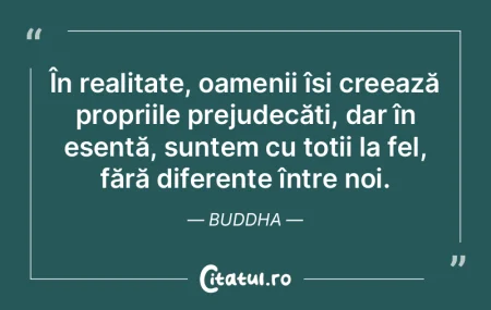 În realitate, oamenii își creează pr...