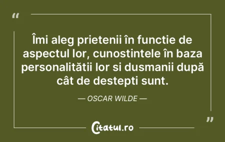 Am scris Dorian Gray în câteva zile, f...
