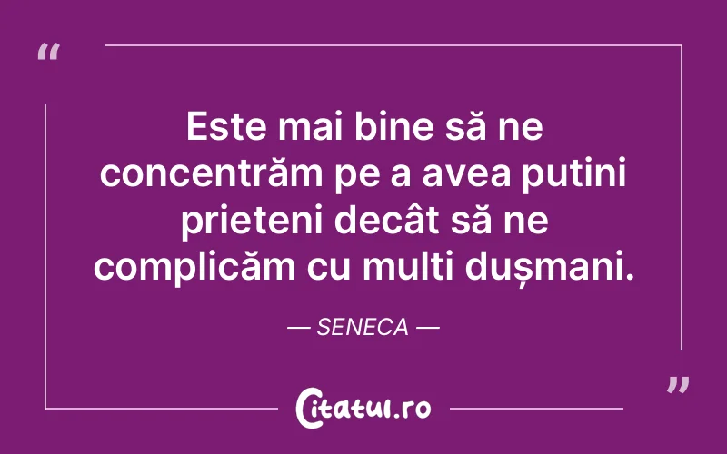 Citat Seneca - citate prietenie