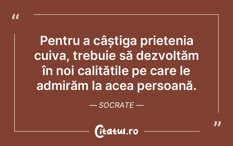 Citat Socrate - citate prietenie
