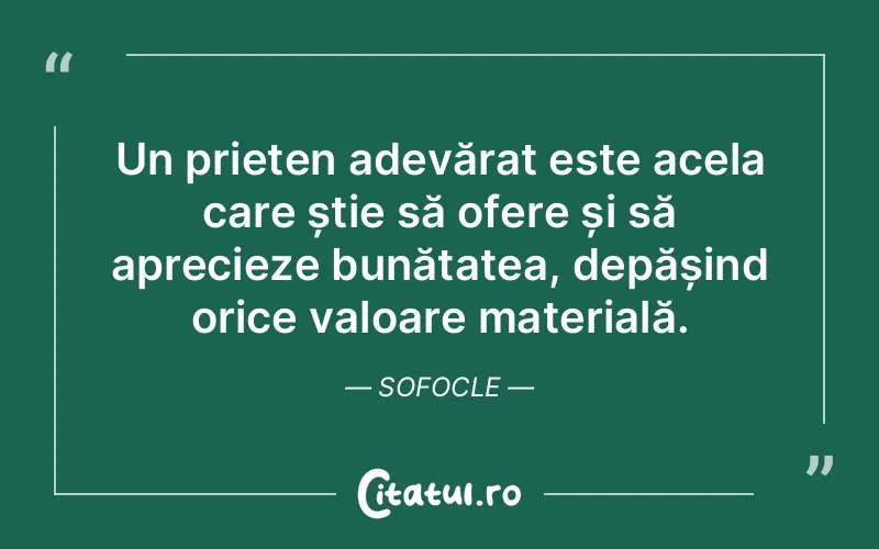 Citat Sofocle - citate prietenie