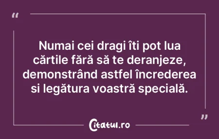 Sunt conștient că am adversari, dar nu...