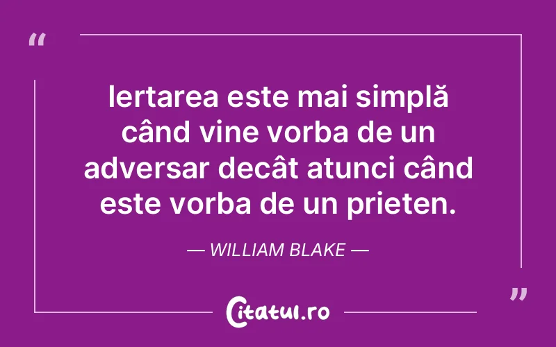Citat William Blake - citate prietenie