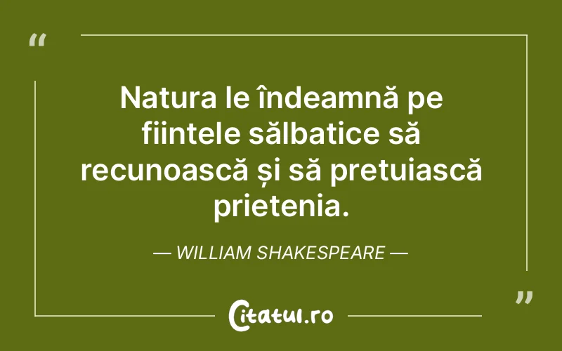 Citat William Shakespeare - citate prietenie