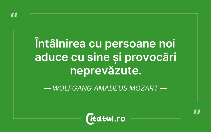 Citat Wolfgang Amadeus Mozart - citate prietenie