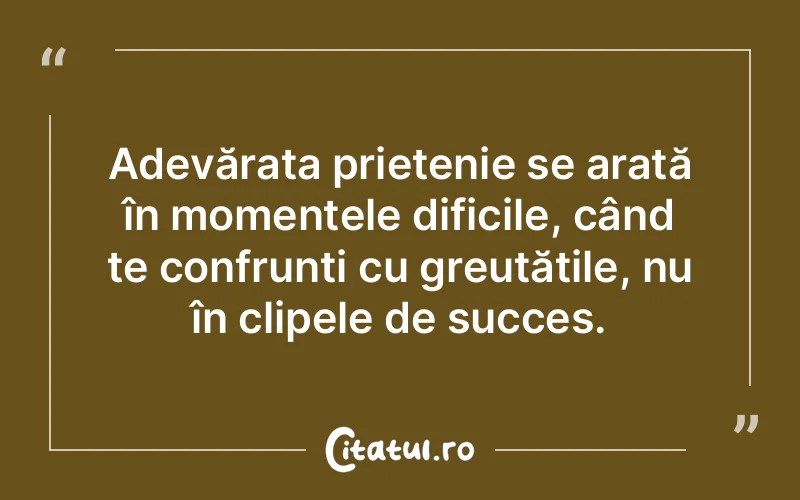 Citat Autor necunoscut - citate prietenie