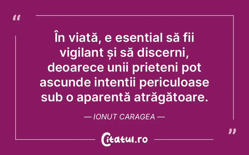 Citat Ionut Caragea - citate prietenie