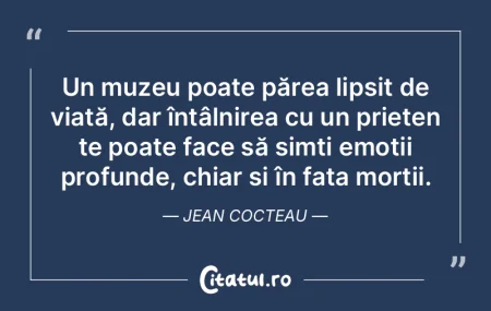 O prietenie desăvârșită reprezintă ...