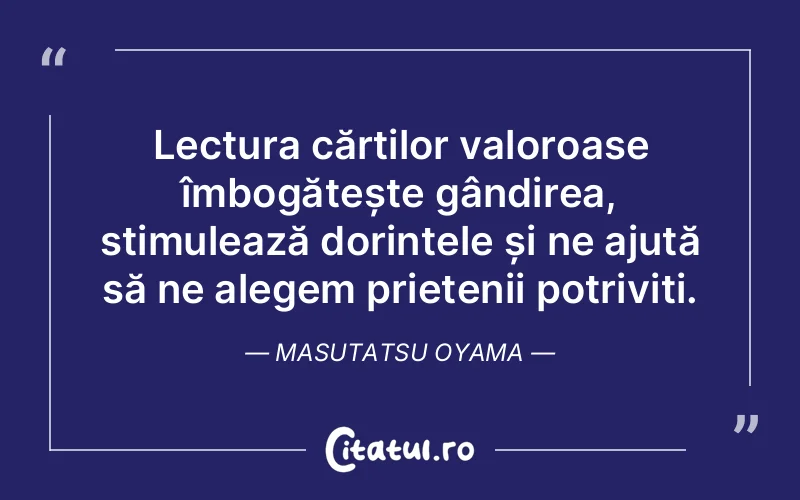 Citat Masutatsu Oyama - citate prietenie
