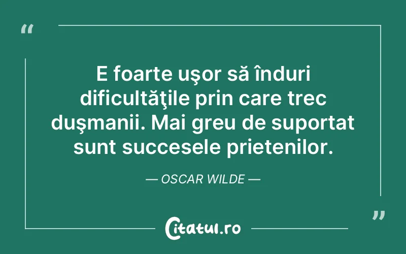 Citat Oscar Wilde - citate prietenie