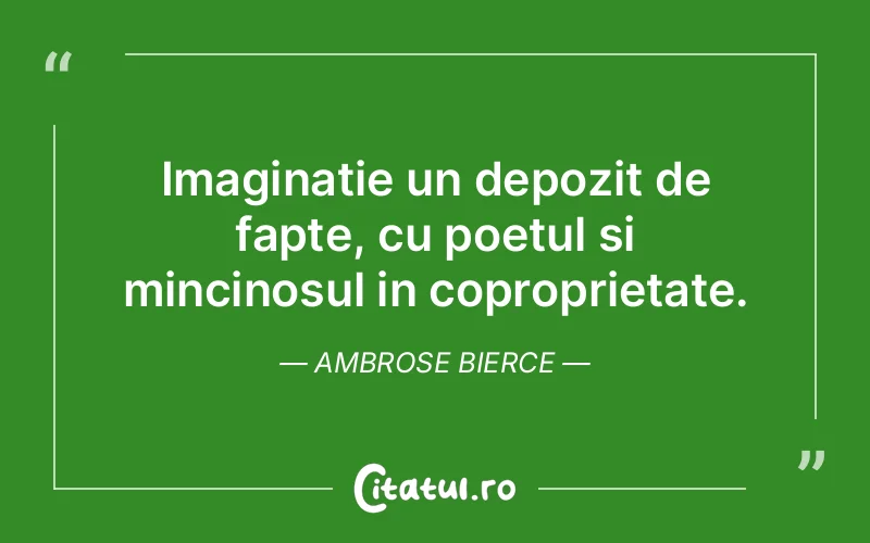 Citat Ambrose Bierce - citate prietenie