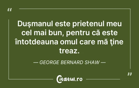 Prieteniile trec, duşmanii rămân. Hor...