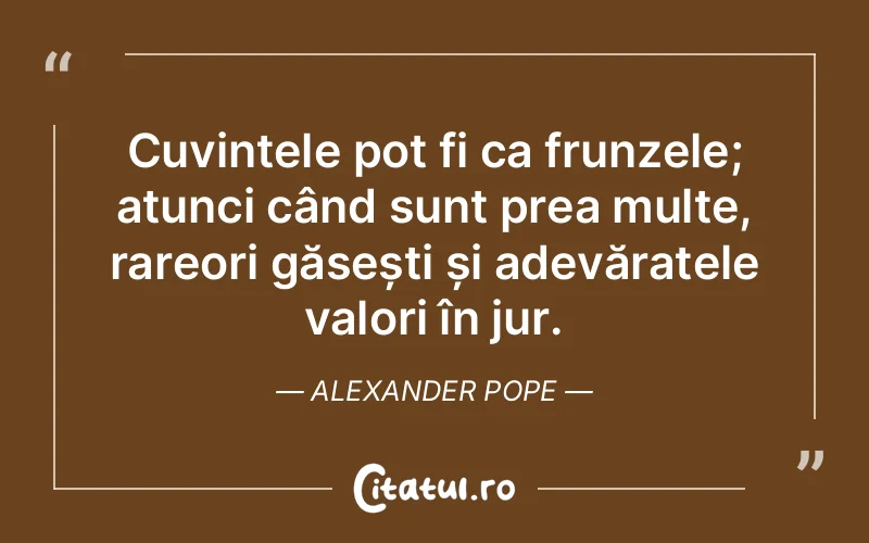 Citat Alexander Pope - citate prietenie