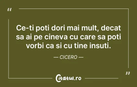 Ce-ti poti dori mai mult, decat sa ai pe...