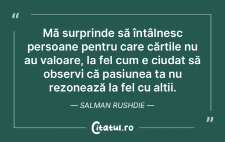 Mă surprinde să întâlnesc persoane p...