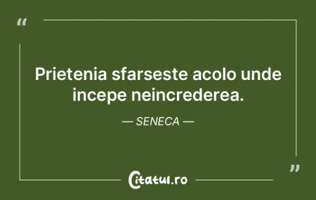 Prietenia sfarseste acolo unde incepe ne...
