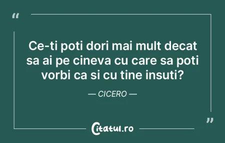Ce-ti poti dori mai mult decat sa ai pe ...