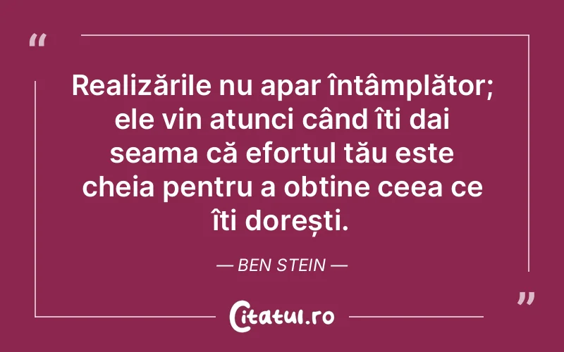Citat Ben Stein - citate prietenie