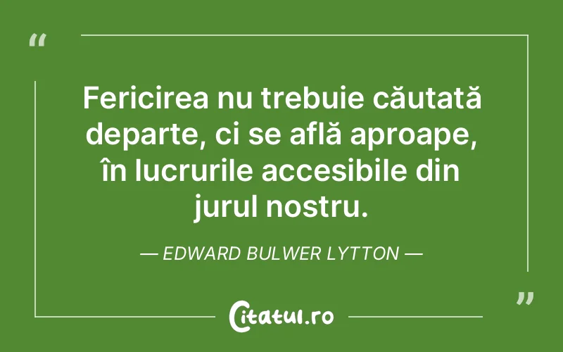 Citat Edward Bulwer Lytton - citate prietenie