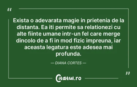 Exista o adevarata magie in prietenia de...