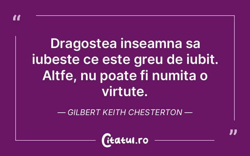 Citat Gilbert Keith Chesterton - citate prietenie