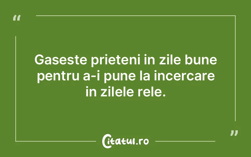 Citat Autor necunoscut - citate prietenie