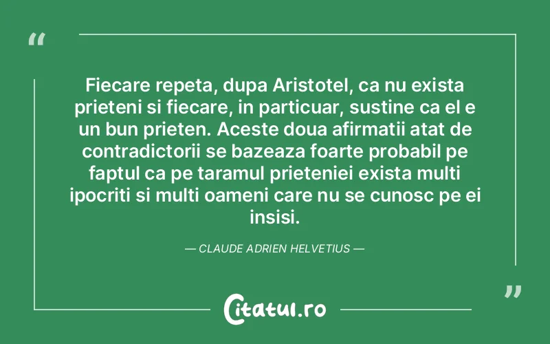 Citat Autor necunoscut - citate prietenie