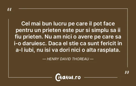 Cel mai bun lucru pe care il pot face pe...