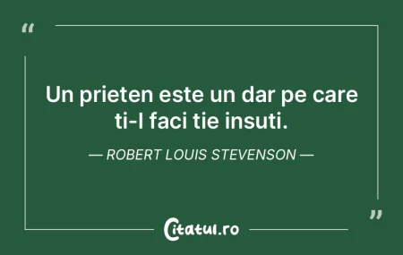 Un prieten este un dar pe care ti-l faci... Un prieten este un dar pe care ti-l faci...