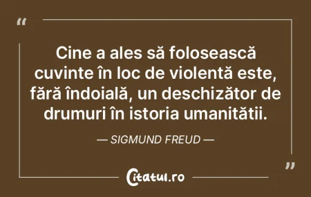 Cine a ales să folosească cuvinte în ...