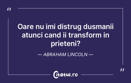 Oare nu imi distrug dusmanii atunci cand... Oare nu imi distrug dusmanii atunci cand...