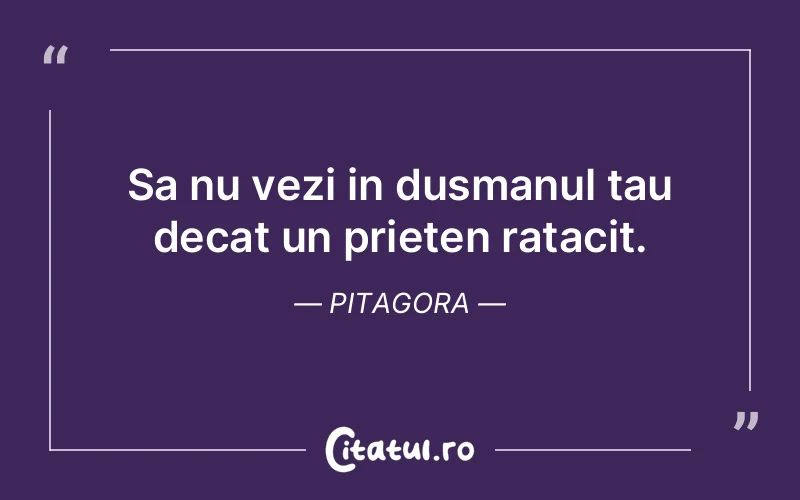 Citat Pitagora - citate prietenie