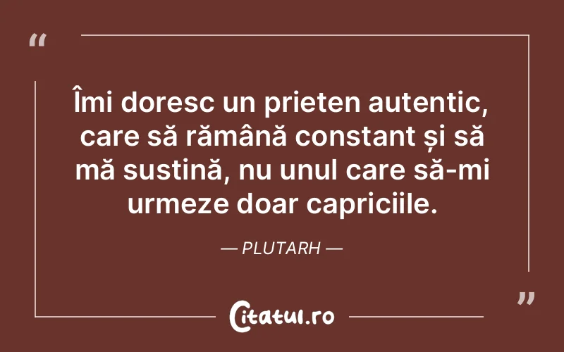 Citat Plutarh - citate prietenie