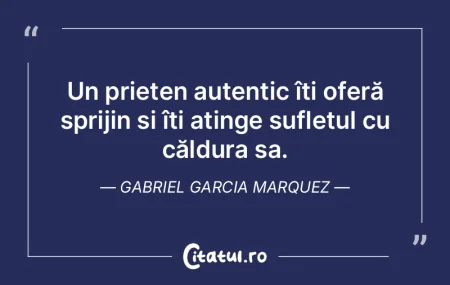 Un prieten autentic îți oferă sprijin...