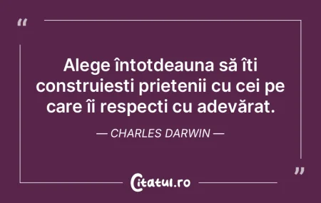 Alege întotdeauna să îți construieș...