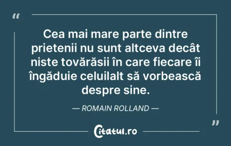 Cea mai mare parte dintre prietenii nu s...