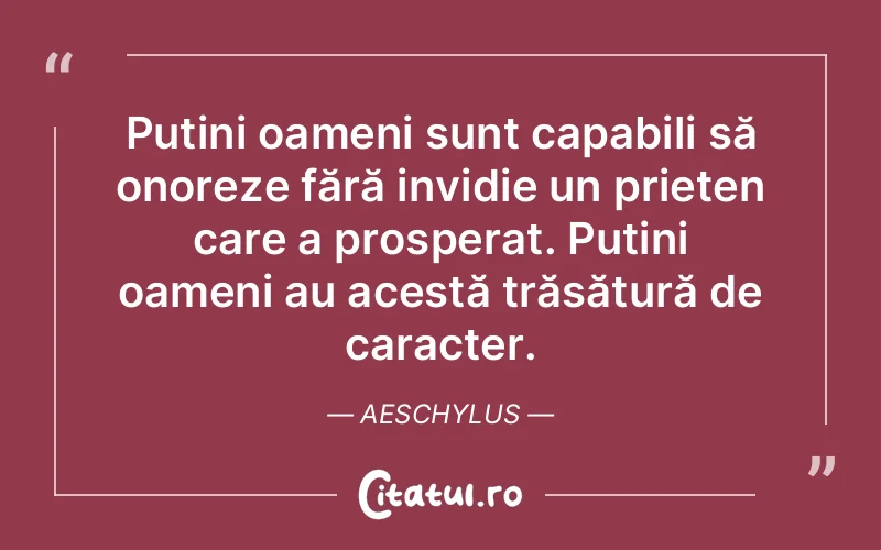 Citat Aeschylus - citate prietenie