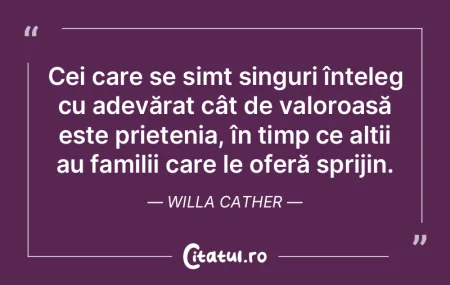 Cei care se simt singuri înțeleg cu ad...