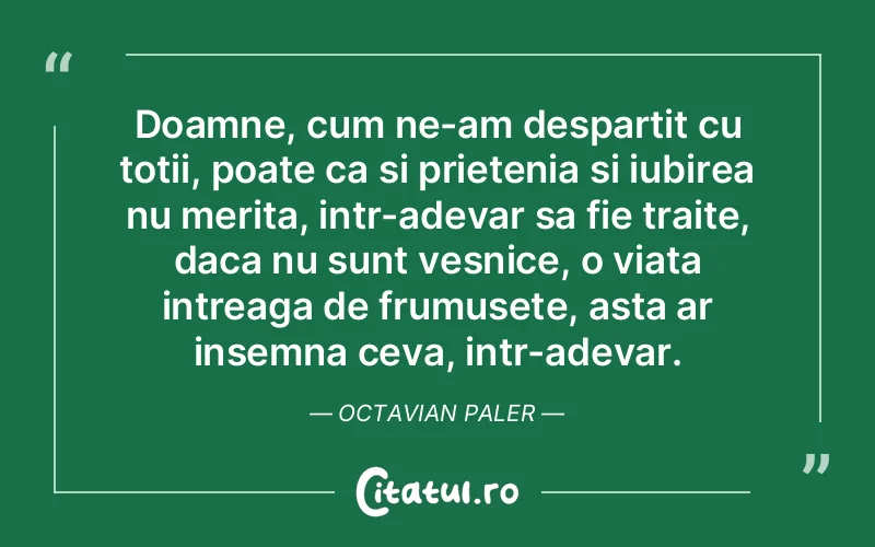 Citat Oct - citate prietenie