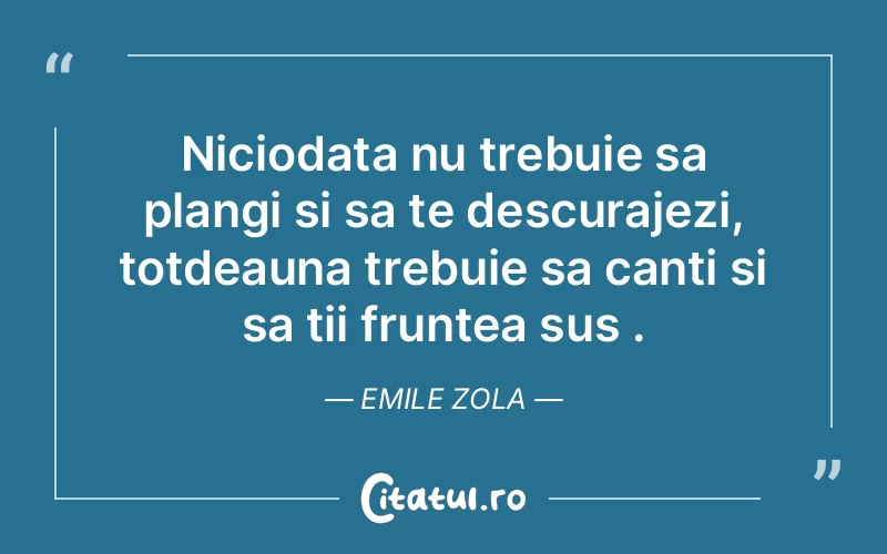 Citat Emile Zola - citate prietenie