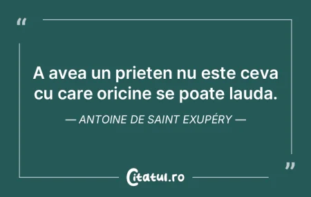 A avea un prieten nu este ceva cu care o...