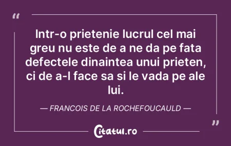 Intr-o prietenie lucrul cel mai greu nu ... Intr-o prietenie lucrul cel mai greu nu ...