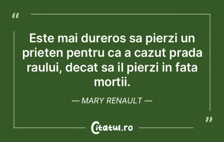 Este mai dureros sa pierzi un prieten pe...