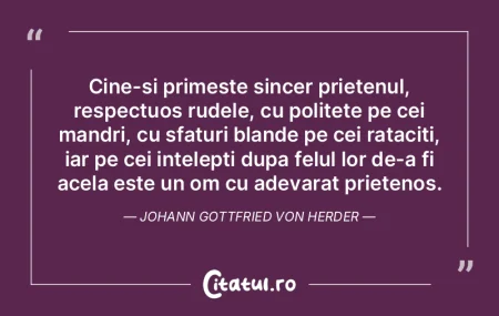 Cine-si primeste sincer prietenul, respe...